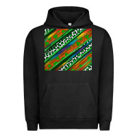Pigment Black st patricks day leopard rainbow Urban Hoodie - Artiststas