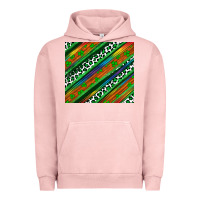 Pigment Salmon st patricks day leopard rainbow Urban Hoodie - Artiststas