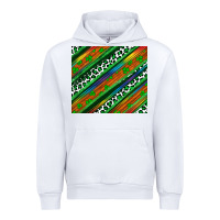 White st patricks day leopard rainbow Urban Hoodie - Artiststas
