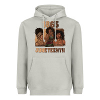 Moon Dust 1865 juneteenth melanin with afro Heavyweight Hoodie - texasbilliewilder