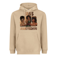 Mushroom 1865 juneteenth melanin with afro Heavyweight Hoodie - texasbilliewilder