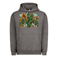 Pigment Tornado serape sunflowers cactus Urban Hoodie - AdoDesignShop