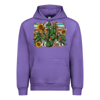 Tulip serape sunflowers cactus Urban Hoodie - AdoDesignShop