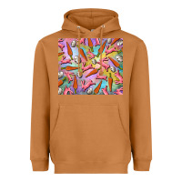 Easter Bunny Carrot And Quail Egg Heavyweight Hoodie | Teevron