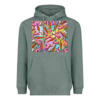 Sage Easter bunny carrot and quail egg Heavyweight Hoodie - RanaPortraitStore