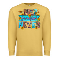 Antique Gold me sarcastic never Premium Sweatshirt - Zillion Design Studio
