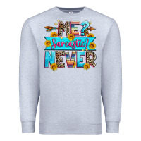 Heather Grey me sarcastic never Premium Sweatshirt - Zillion Design Studio