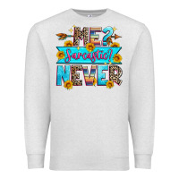 Oatmeal Heather me sarcastic never Premium Sweatshirt - Zillion Design Studio