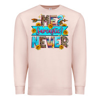 Pale Pink me sarcastic never Premium Sweatshirt - Zillion Design Studio
