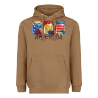 Toasted Coconut america mason jar Heavyweight Hoodie - Zillion Design Studio