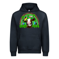 Navy st patricks cow rainbow Urban Hoodie - Artiststas