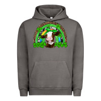 Pigment Tornado st patricks cow rainbow Urban Hoodie - Artiststas