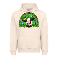 Sandshell st patricks cow rainbow Urban Hoodie - Artiststas