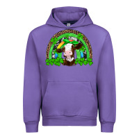 Tulip st patricks cow rainbow Urban Hoodie - Artiststas
