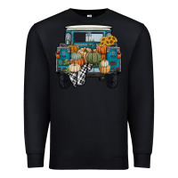 Black pumpkin truck Premium Sweatshirt - RanaPortraitStore