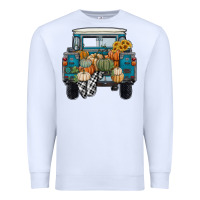 White pumpkin truck Premium Sweatshirt - RanaPortraitStore