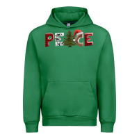Emerald peace christmas Urban Hoodie - AdoDesignShop