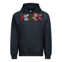 Navy peace christmas Urban Hoodie - AdoDesignShop