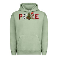 Pigment Oil Green peace christmas Urban Hoodie - AdoDesignShop
