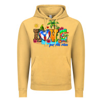 Vintage Mustard love puerto rico Vintage Hoodie - AdoDesignShop