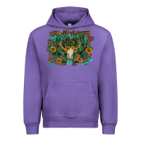 Tulip leopard bull skull cactus sunflowers Urban Hoodie - AdoDesignShop