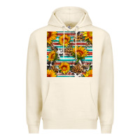 Tofu serape leopard seamless pattern Premium Hoodie - BundleAndBundleShop