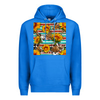 True Royal serape leopard seamless pattern Premium Hoodie - BundleAndBundleShop