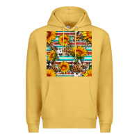 Antique Gold serape leopard seamless pattern Premium Hoodie - BundleAndBundleShop