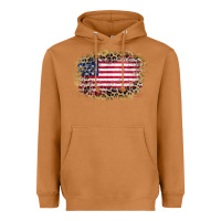 Meerkat america leopard glitter flag Heavyweight Hoodie - Zillion Design Studio