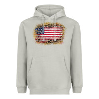 Moon Dust america leopard glitter flag Heavyweight Hoodie - Zillion Design Studio