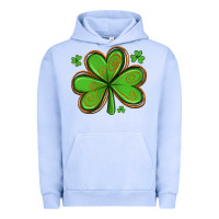Pigment Grape Ice st patricks day shamrock with glitter Urban Hoodie - Artiststas