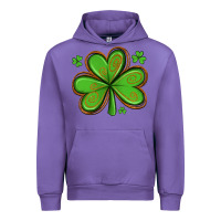 Tulip st patricks day shamrock with glitter Urban Hoodie - Artiststas