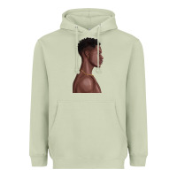 Matcha afro black man Heavyweight Hoodie - texasbilliewilder