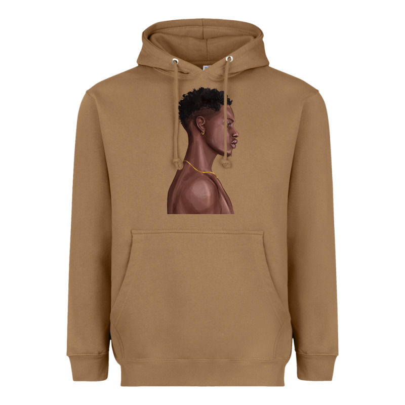 Afro Black Man Heavyweight Hoodie by texasbilliewilder | Teevron