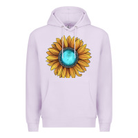 Lilac sunflower gemstone Premium Hoodie - JahusDesignShop