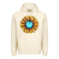 Sandshell sunflower gemstone Premium Hoodie - JahusDesignShop