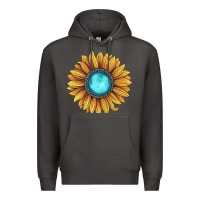 Smoke sunflower gemstone Premium Hoodie - JahusDesignShop