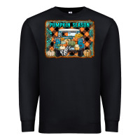 Black pumpkin season truck Premium Sweatshirt - RanaPortraitStore