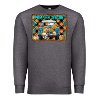 Charcoal Heather pumpkin season truck Premium Sweatshirt - RanaPortraitStore
