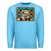 Ocean Blue pumpkin season truck Premium Sweatshirt - RanaPortraitStore