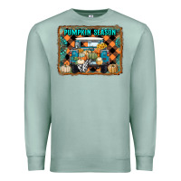 Seafoam pumpkin season truck Premium Sweatshirt - RanaPortraitStore