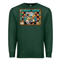 Sports Green pumpkin season truck Premium Sweatshirt - RanaPortraitStore