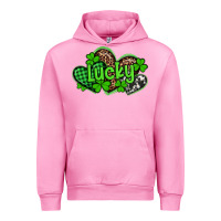 Fuchsia Pink st patricks day lucky western hearts Urban Hoodie - Artiststas
