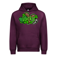 Mauve Wine st patricks day lucky western hearts Urban Hoodie - Artiststas