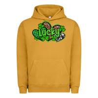Pigment Peanut Butter st patricks day lucky western hearts Urban Hoodie - Artiststas