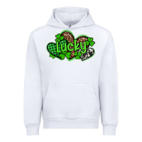 White st patricks day lucky western hearts Urban Hoodie - Artiststas