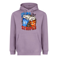 Lavender stars and stripes beer Heavyweight Hoodie - Zillion Design Studio