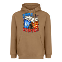 Toasted Coconut stars and stripes beer Heavyweight Hoodie - Zillion Design Studio