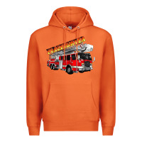 Carrot firefighter fire truck Premium Hoodie - Artiststas