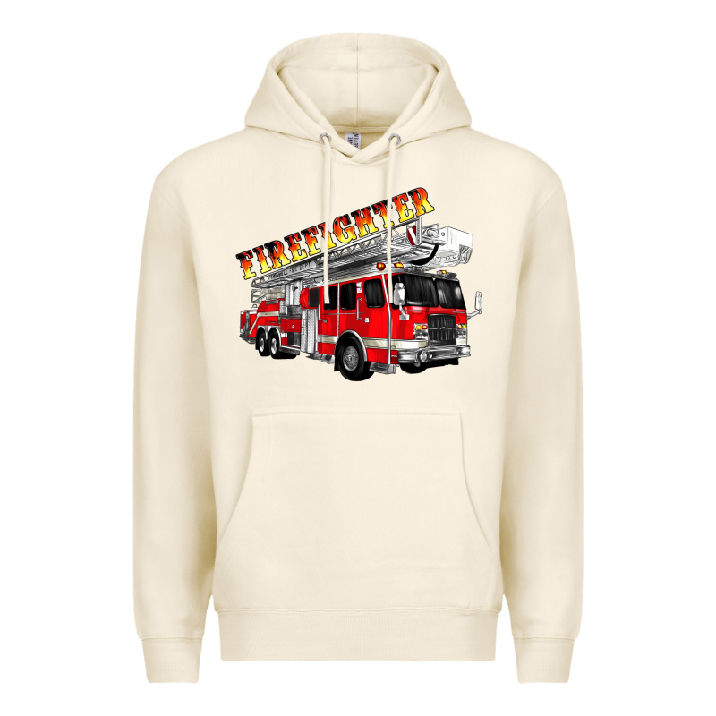 Firefighter Fire Truck Premium Hoodie by Artiststas | Teevron